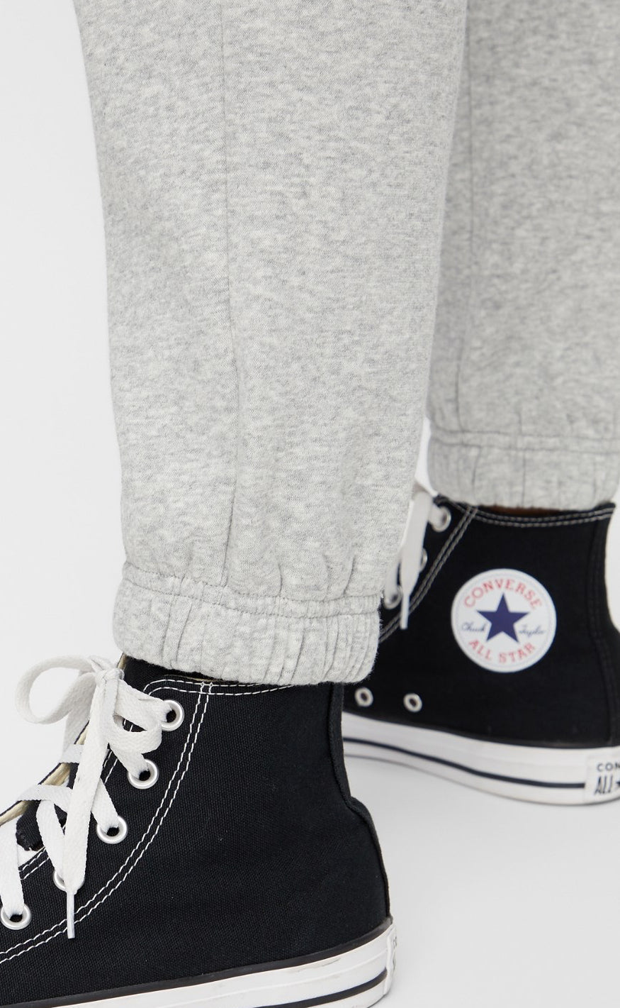Pieces Bukser - Chilli - Light Grey Melange