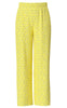 Pieces Bukser - Flora - Pale Banana/Small Flower