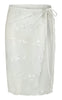 Pieces Skjørt - Natasja - Bright White