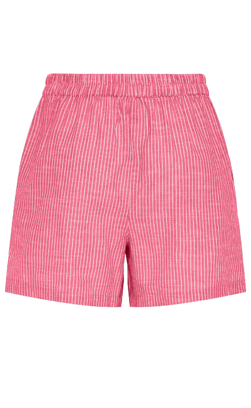 Pieces Shorts - Apia - Pink Lemonade/Bright White