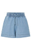 Pieces Shorts - Flora - Light Blue Denim