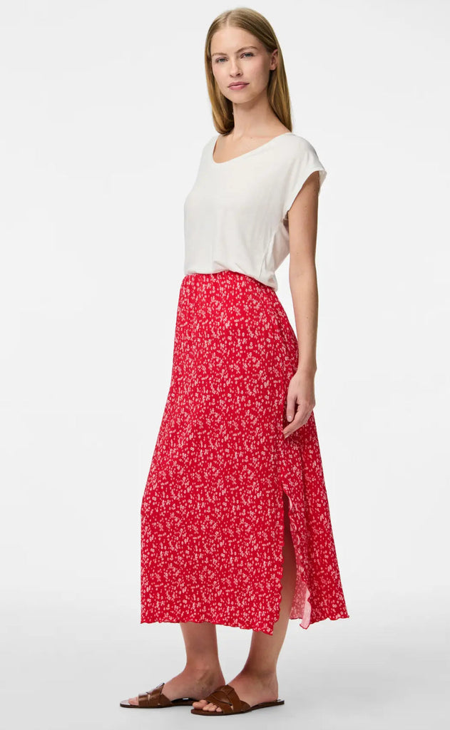 Pieces Skirt - Flora - Lollipop/Small Flower