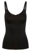 Pieces Topp - Plain - Black