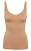 Pieces Topp - Plain - Nature