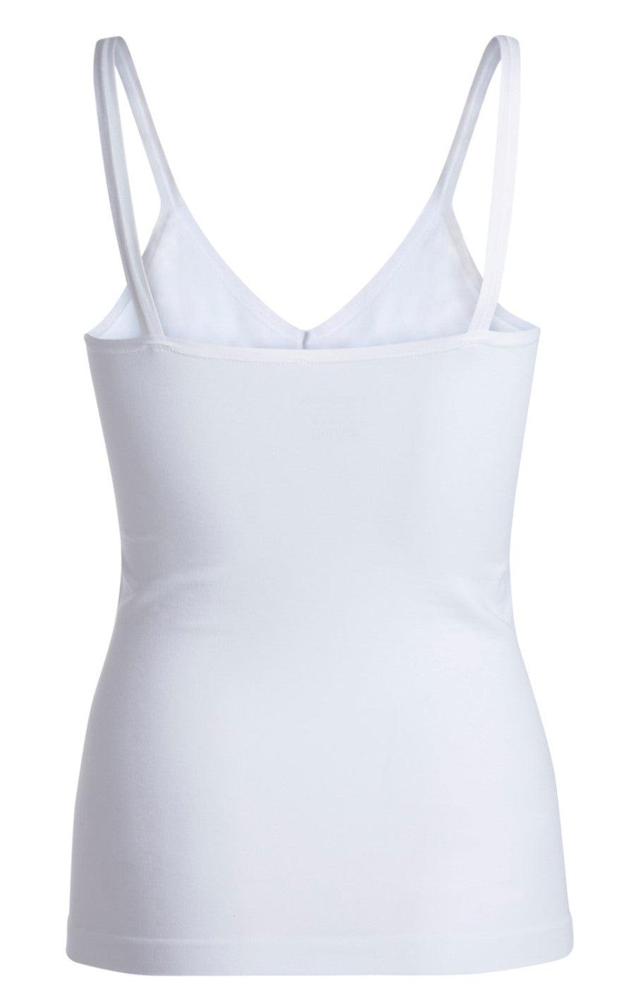 Pieces Top - Plain - White