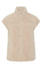Pieces Vest - Sadia - Silver Gray