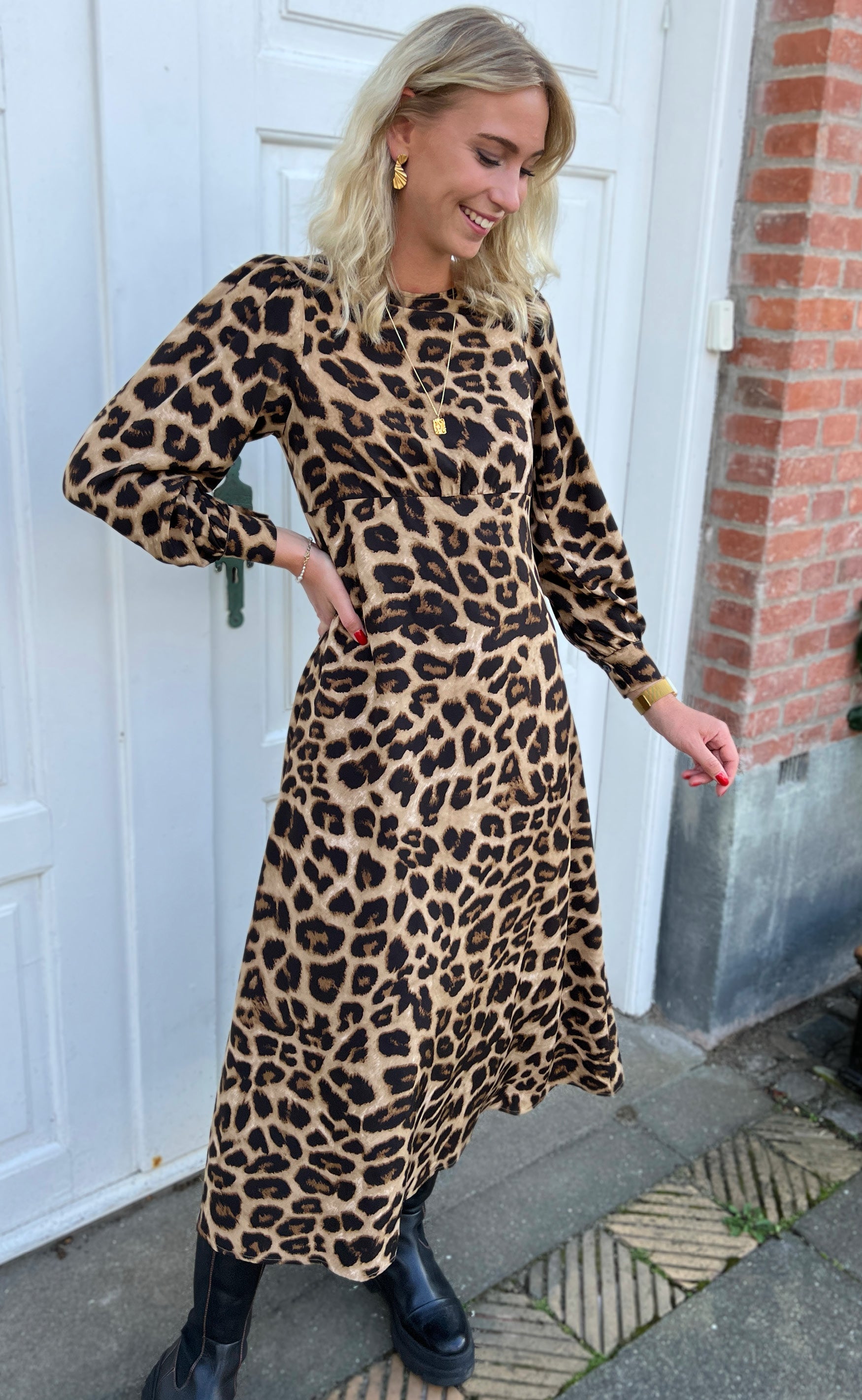 INA Copenhagen Kjole - Nova - Leopard