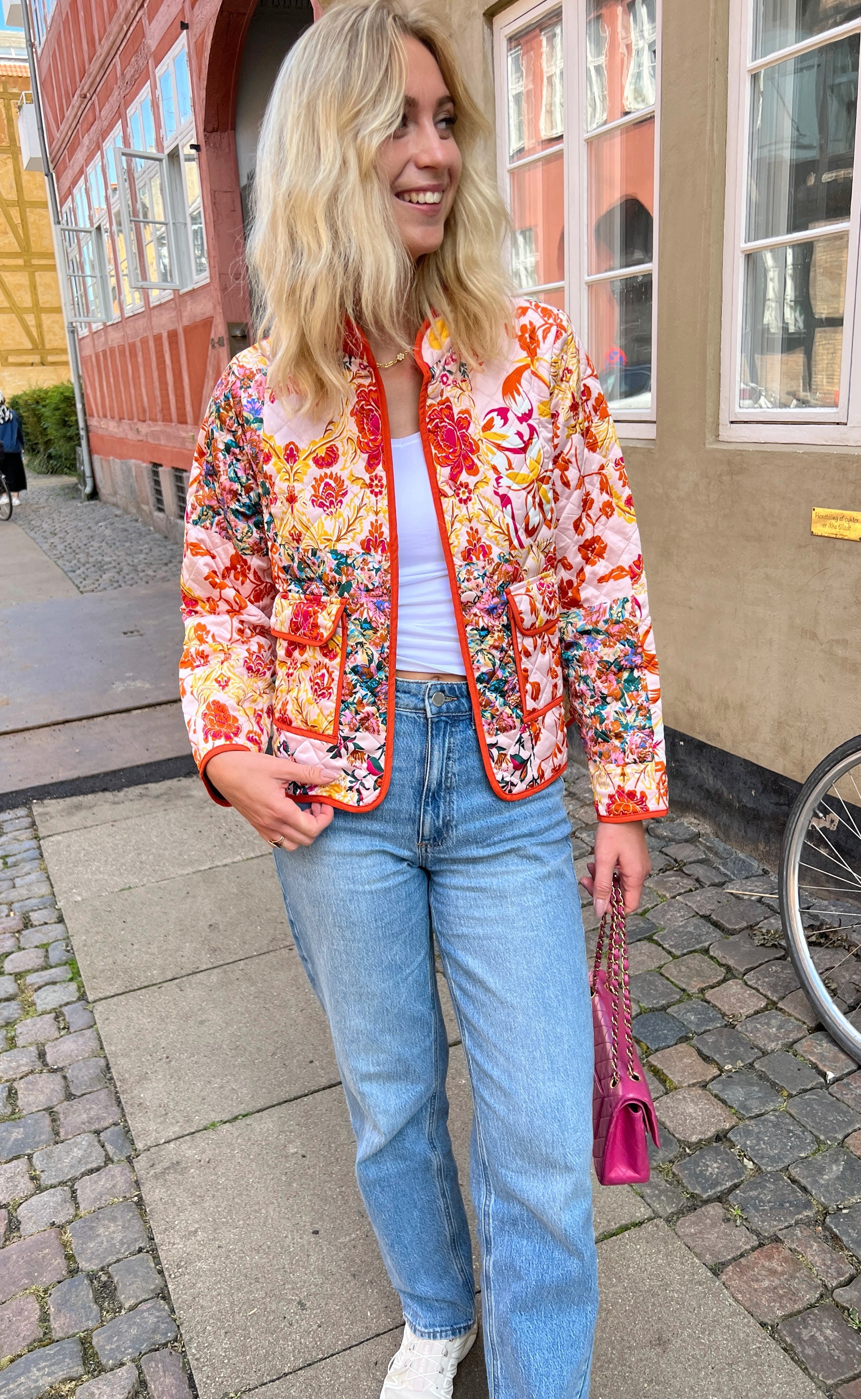 Liberte Jakke - Mimi - Orange Mix