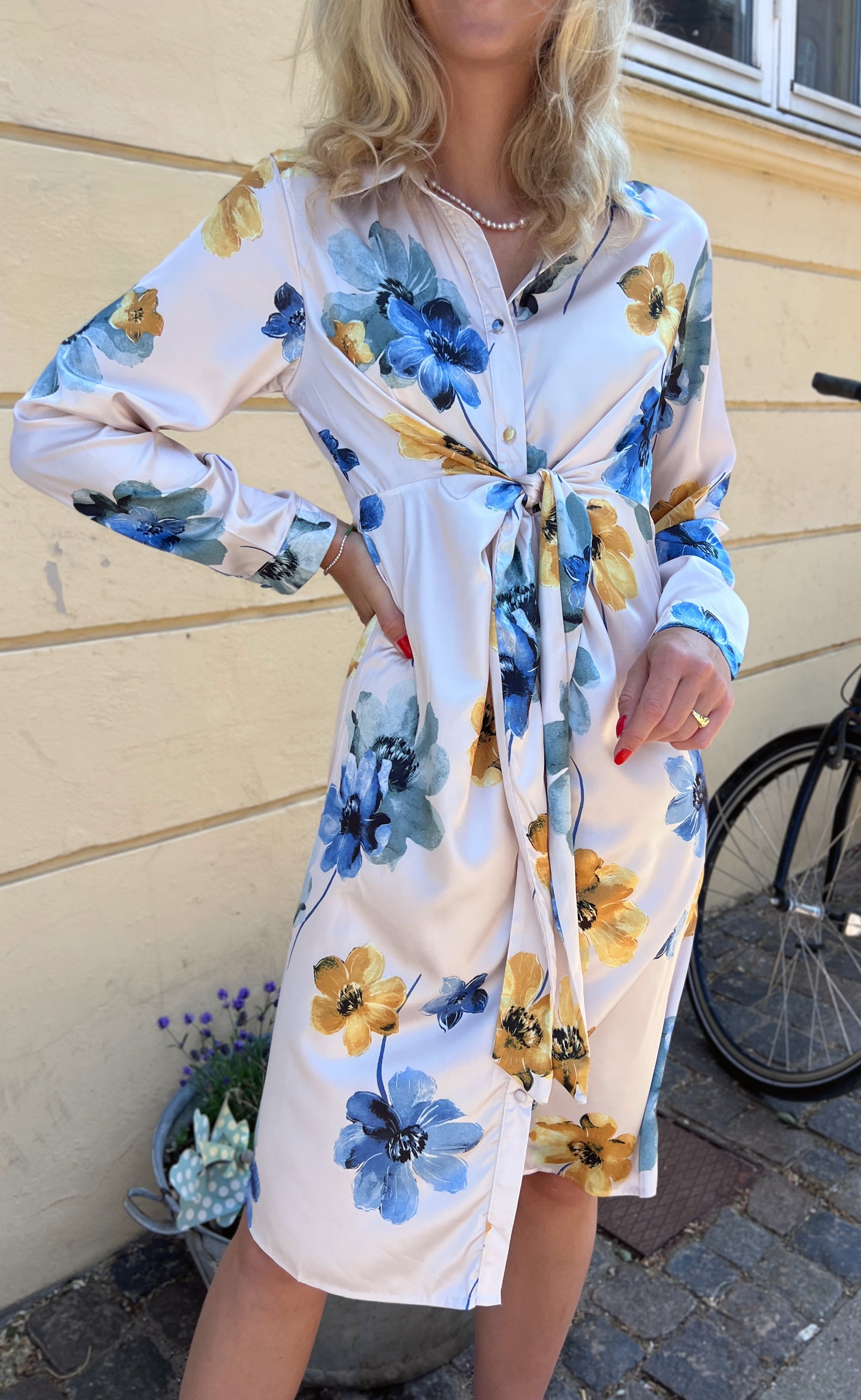 INA Copenhagen Kjole - Amalfi - Sunrise Blossom