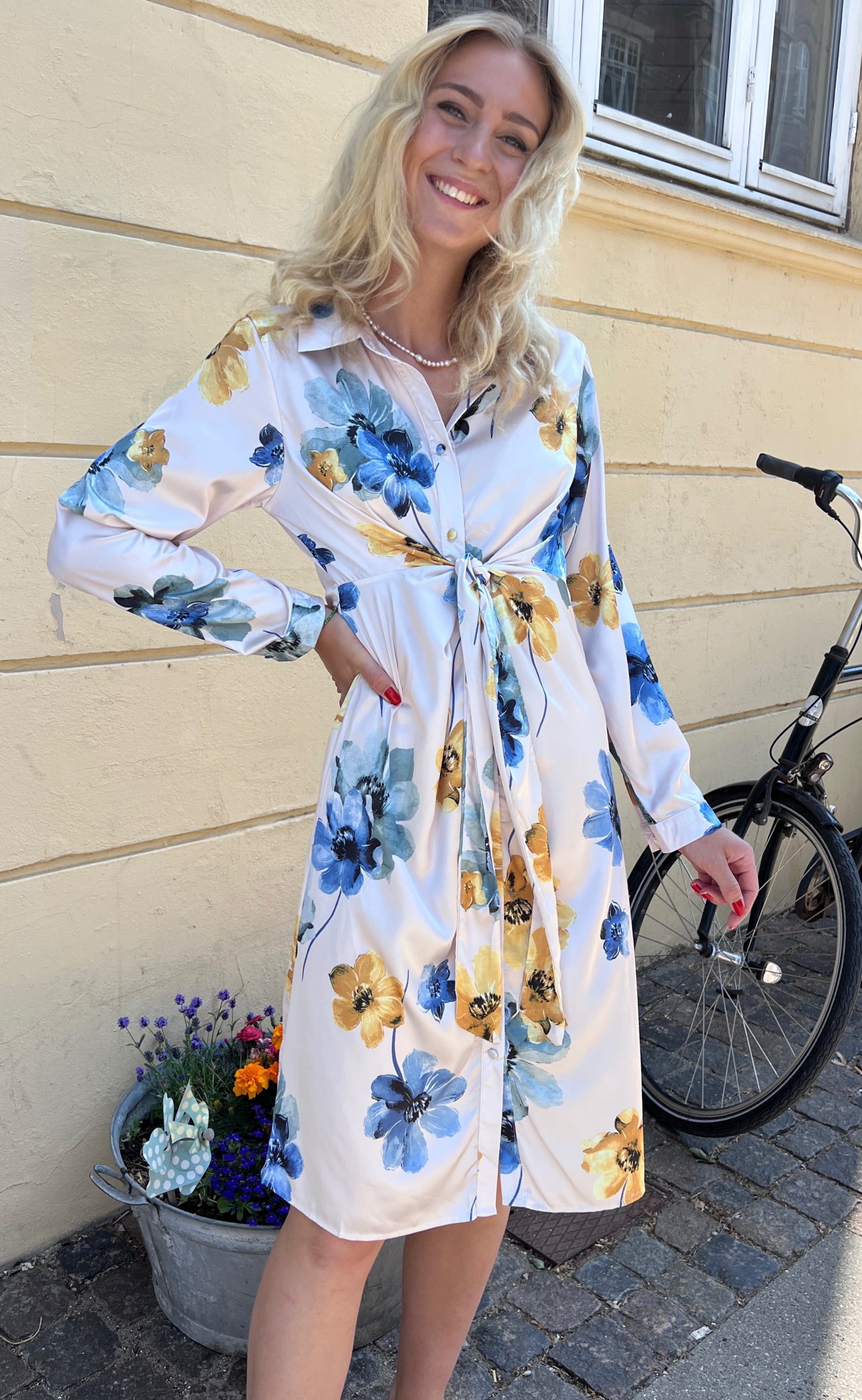 INA Copenhagen Kjole - Amalfi - Sunrise Blossom