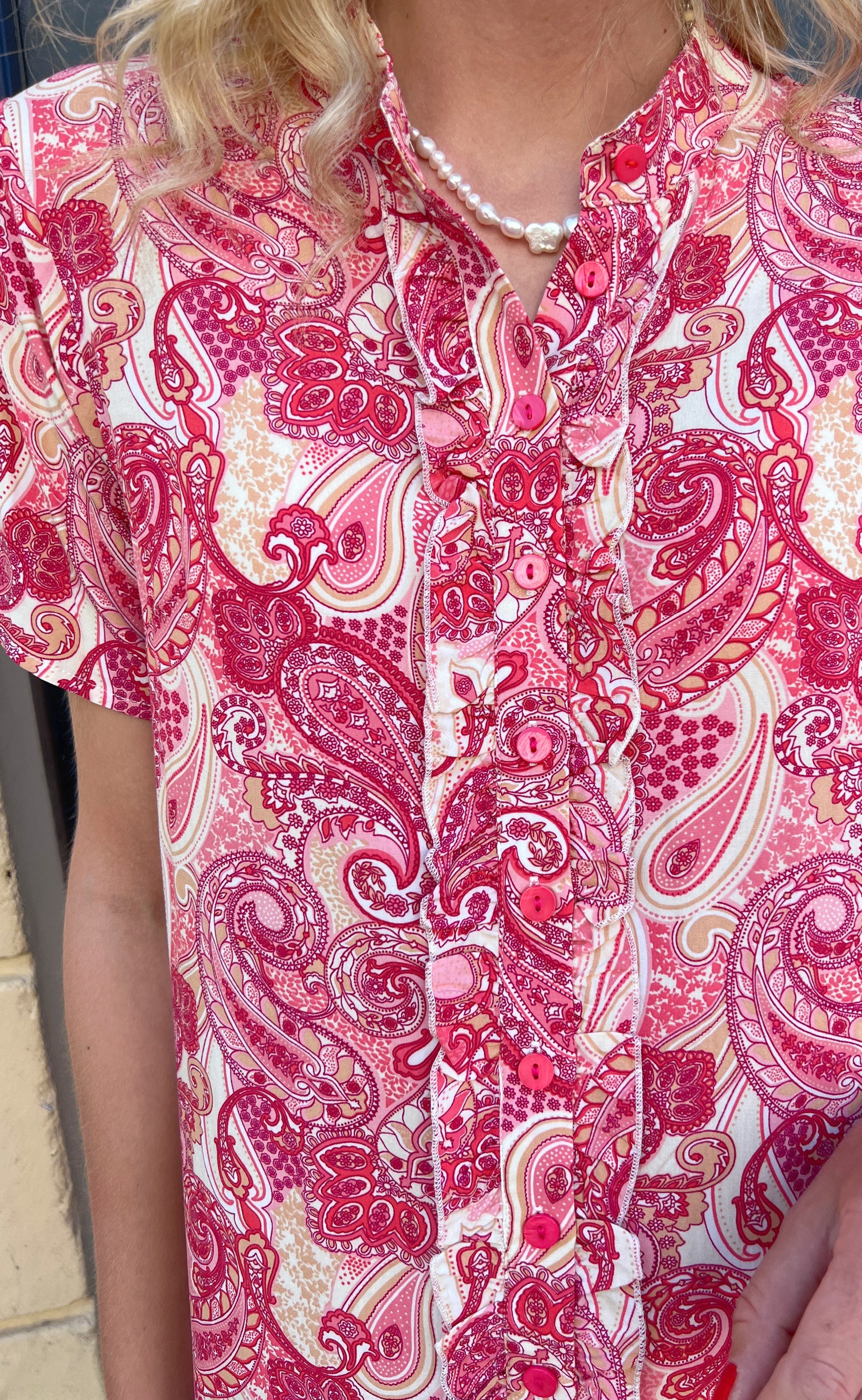 INA Copenhagen Kjole - Flora - Rose Paisley