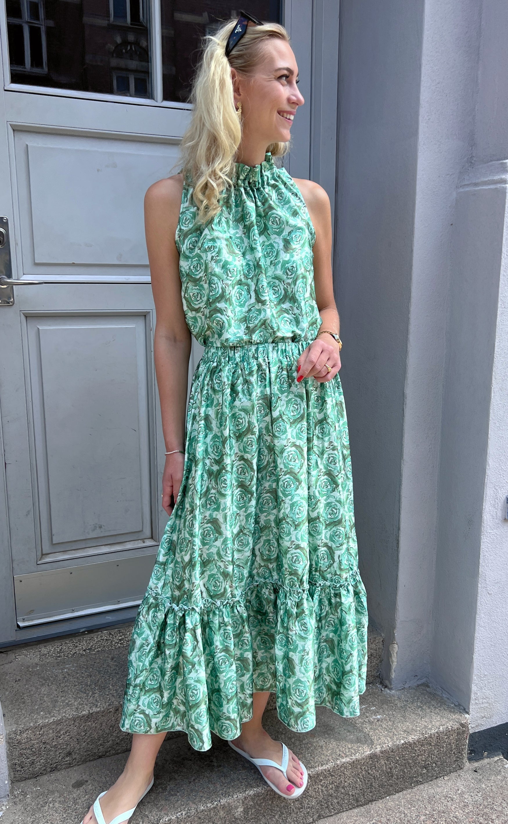 INA Copenhagen Skjørt - Hanna - Green Roses
