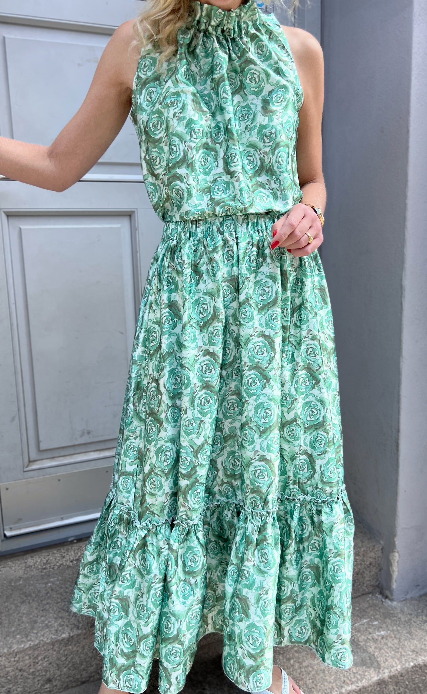 INA Copenhagen Skjørt - Hanna - Green Roses