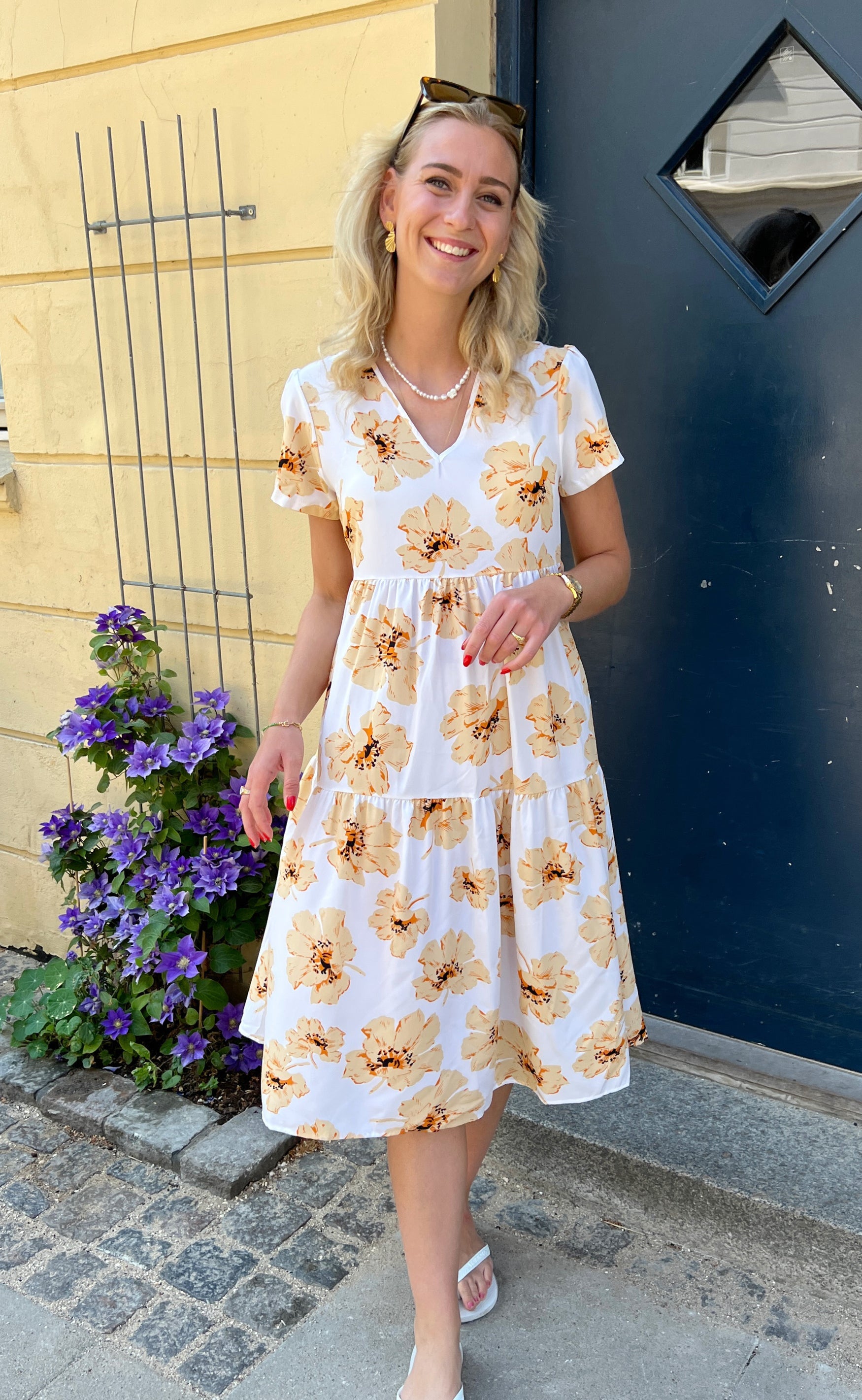 INA Copenhagen Kjole - Lily - Sun Flower
