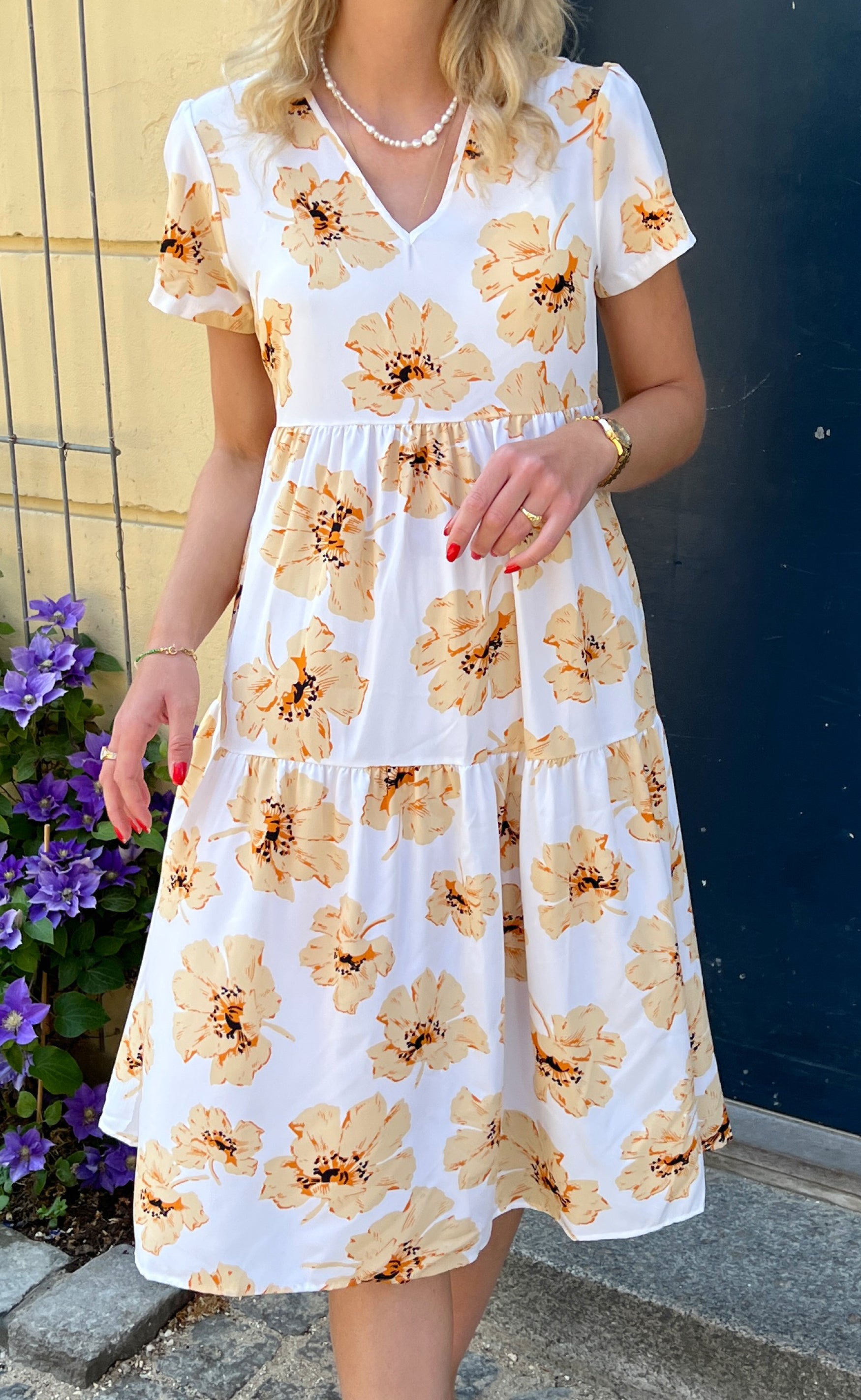 INA Copenhagen Kjole - Lily - Sun Flower