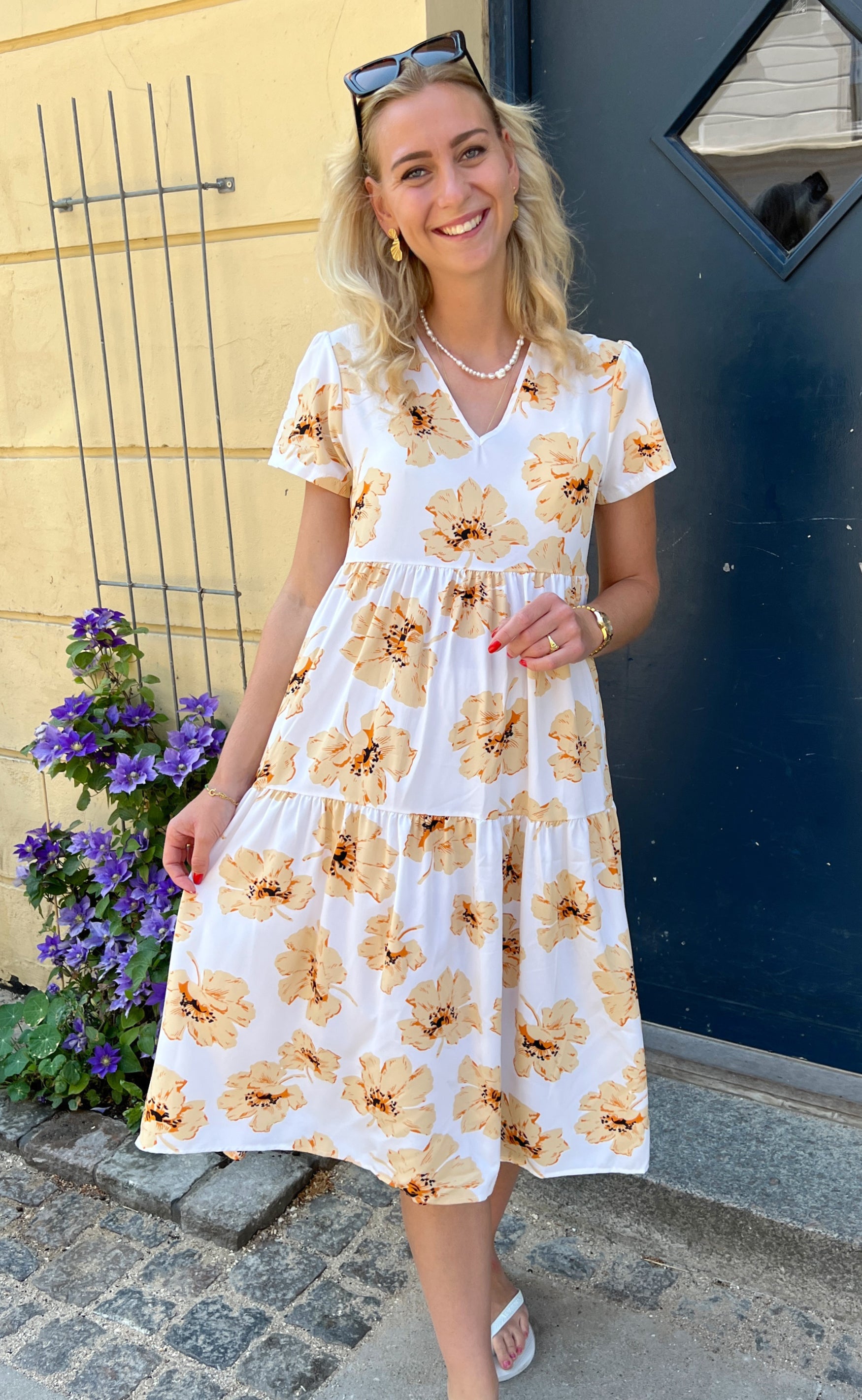 INA Copenhagen Kjole - Lily - Sun Flower