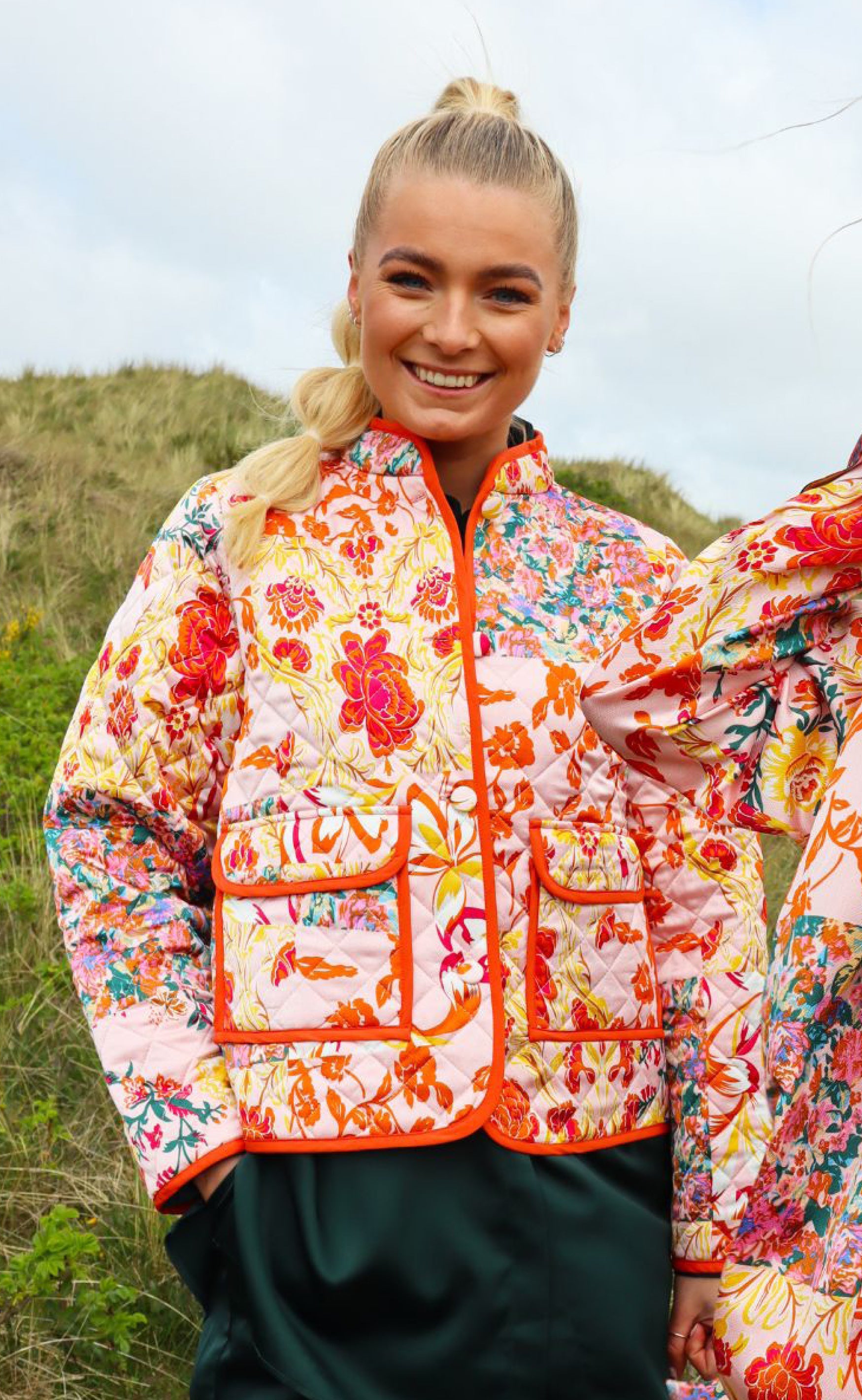 Liberte Jakke - Mimi - Orange Mix