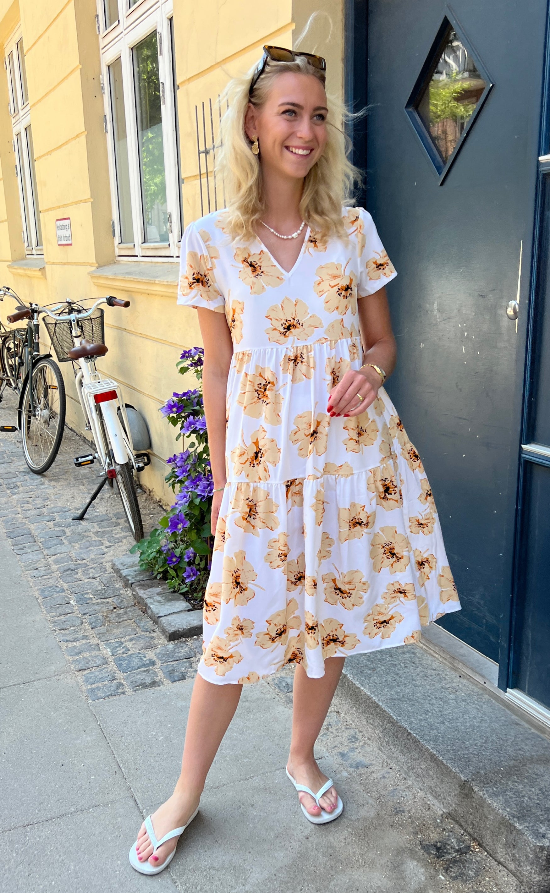 INA Copenhagen Kjole - Lily - Sun Flower