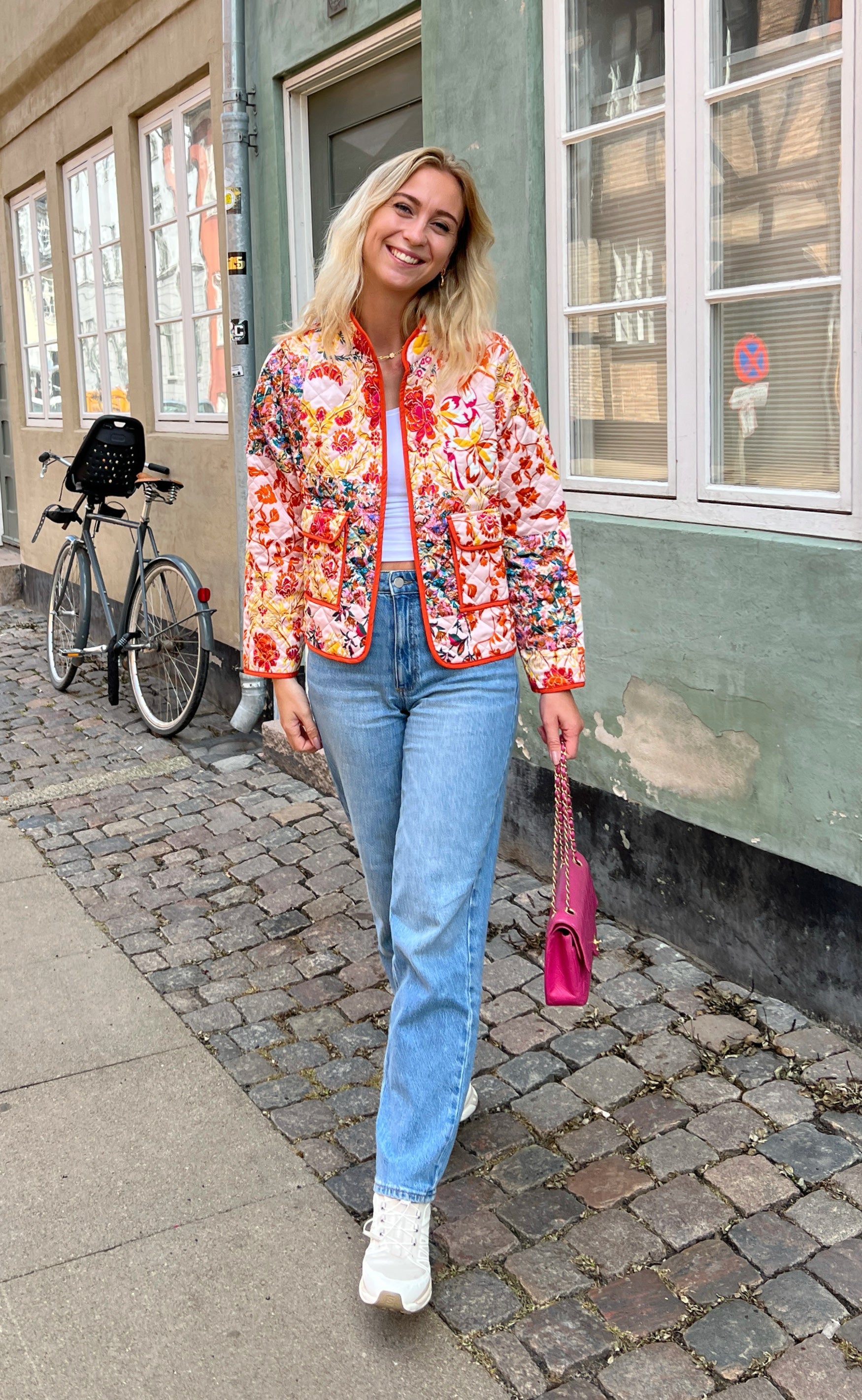 Liberte Jakke - Mimi - Orange Mix