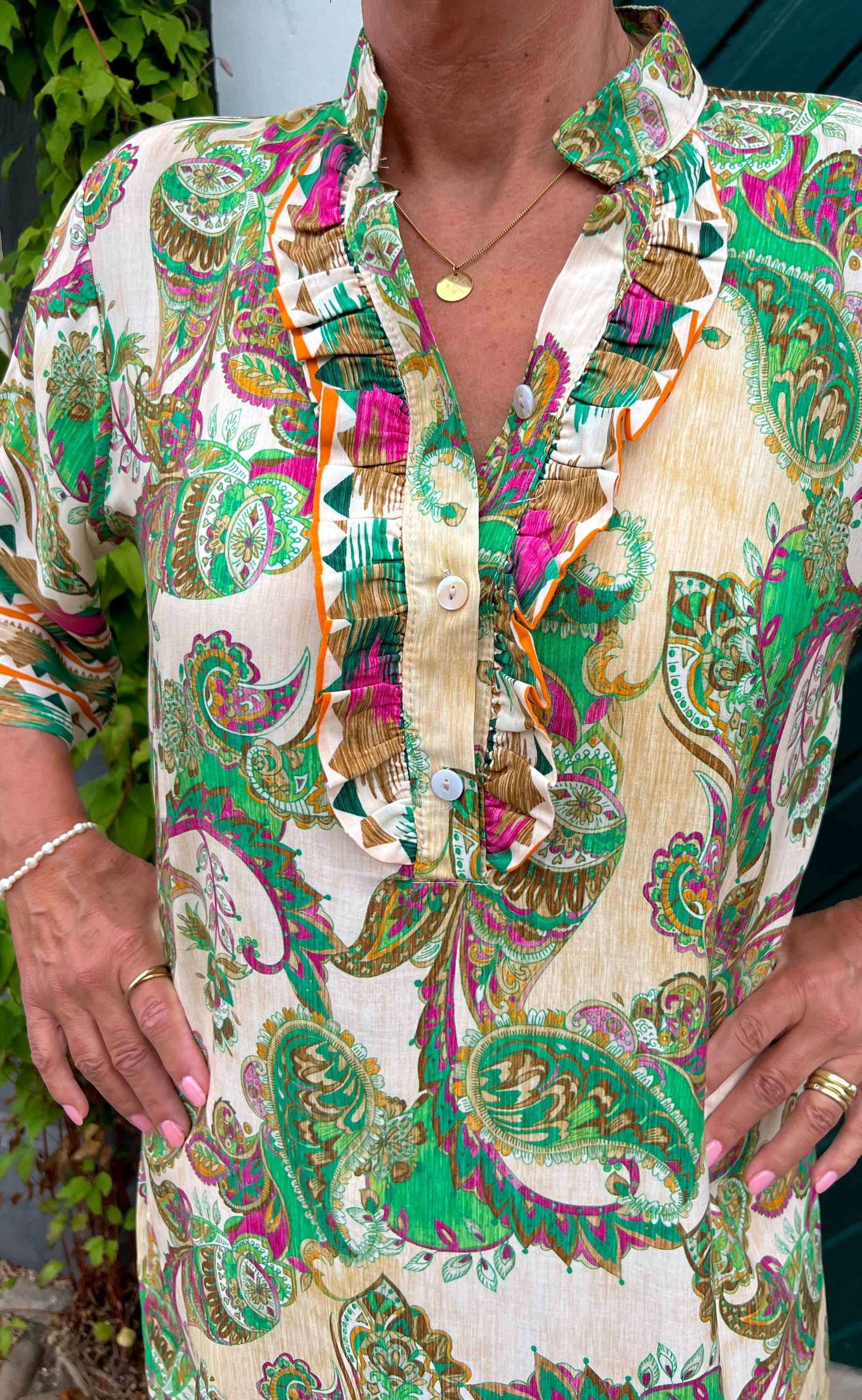 Marta Du Chateau Kjole - 5842 - Verde