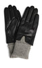 Depeche Hansker - Knitcuff - Black/Grey