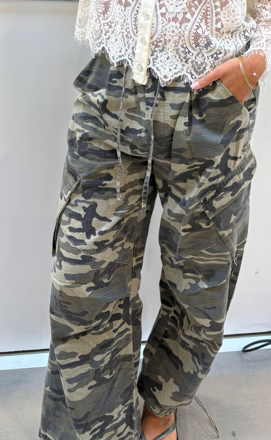 Continue Bukser - Cassie Camouflage - Camouflage