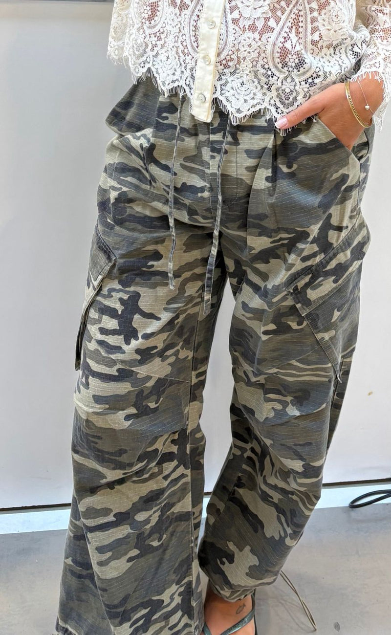 Continue Bukser - Cassie Camouflage - Camouflage