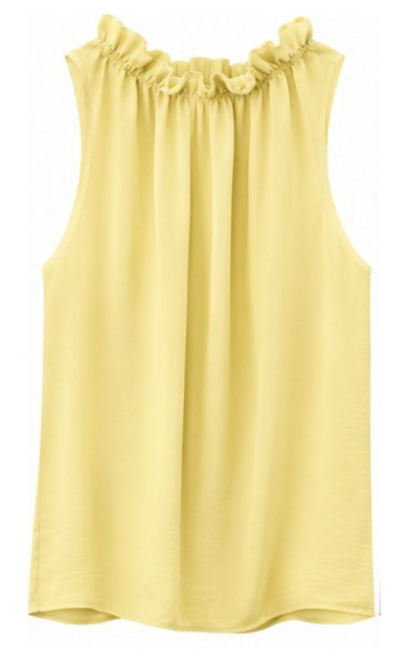 Marta Du Chateau Topp - Luciana Uni - Yellow