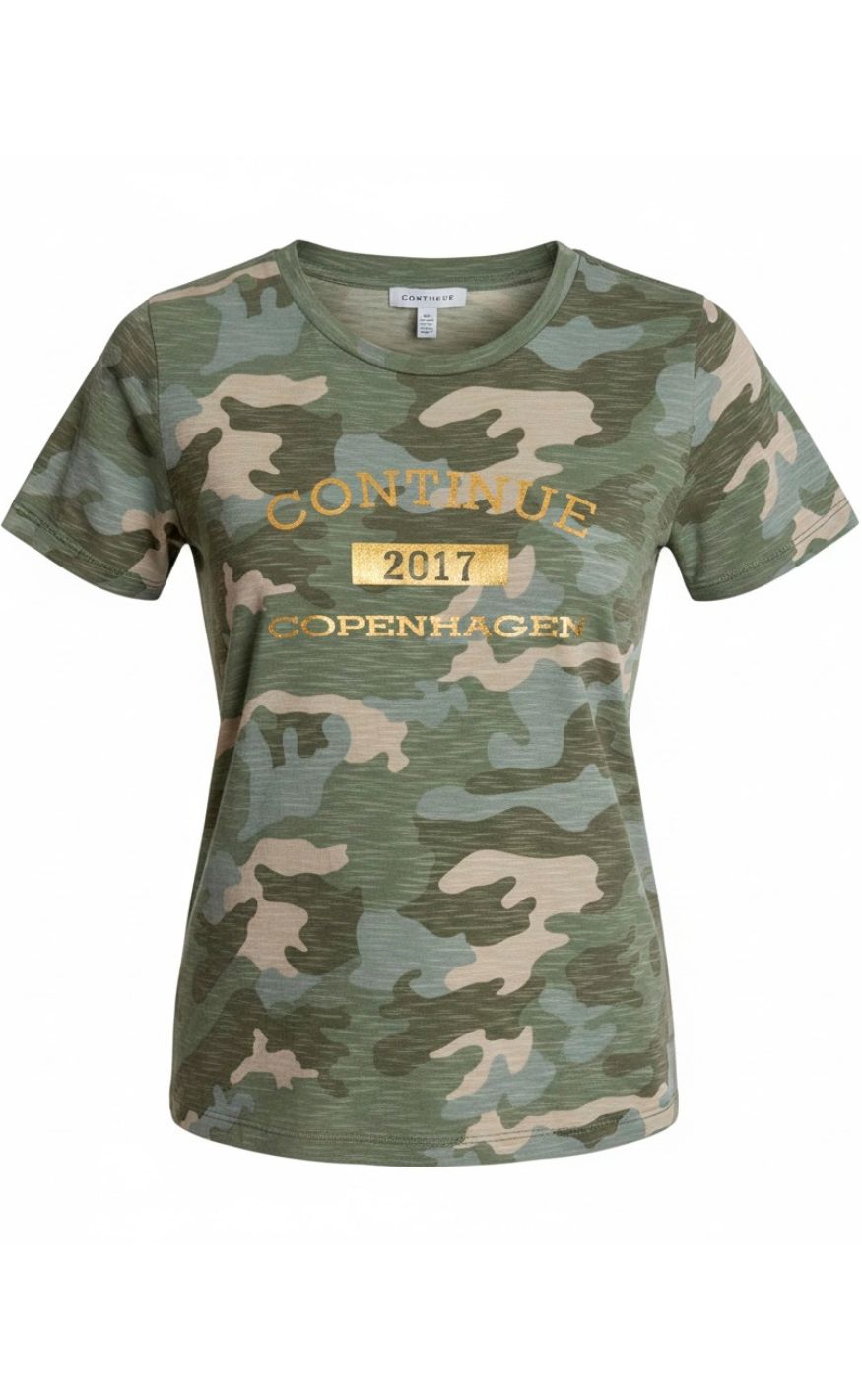 Continue T-shirt - Dea Camouflage - Camouflage