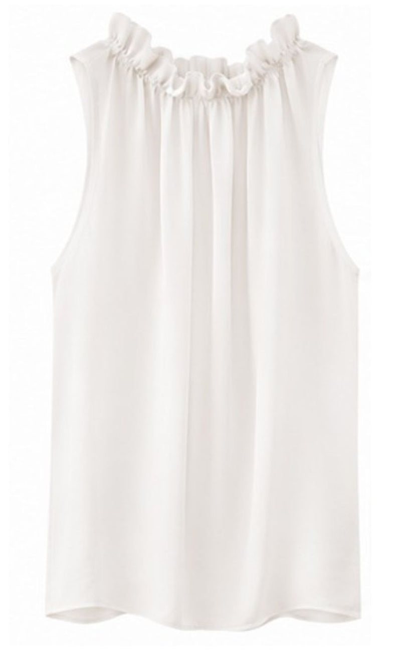 Marta Du Chateau Topp - Luciana Uni - White