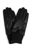 Depeche Hansker - Knitcuff - Black/Black