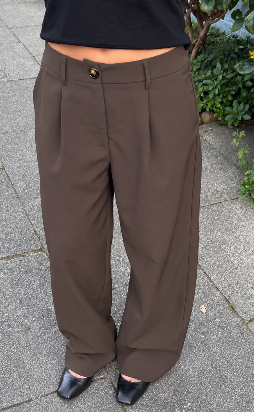 Say INA Copenhagen Bukser - Sanna - Dark Brown