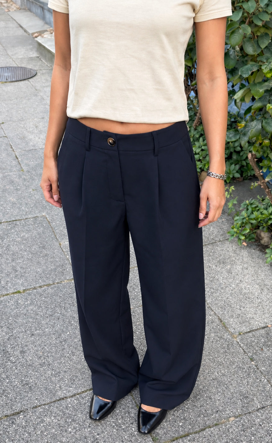 Say INA Copenhagen Bukser - Sanna - Navy Blue