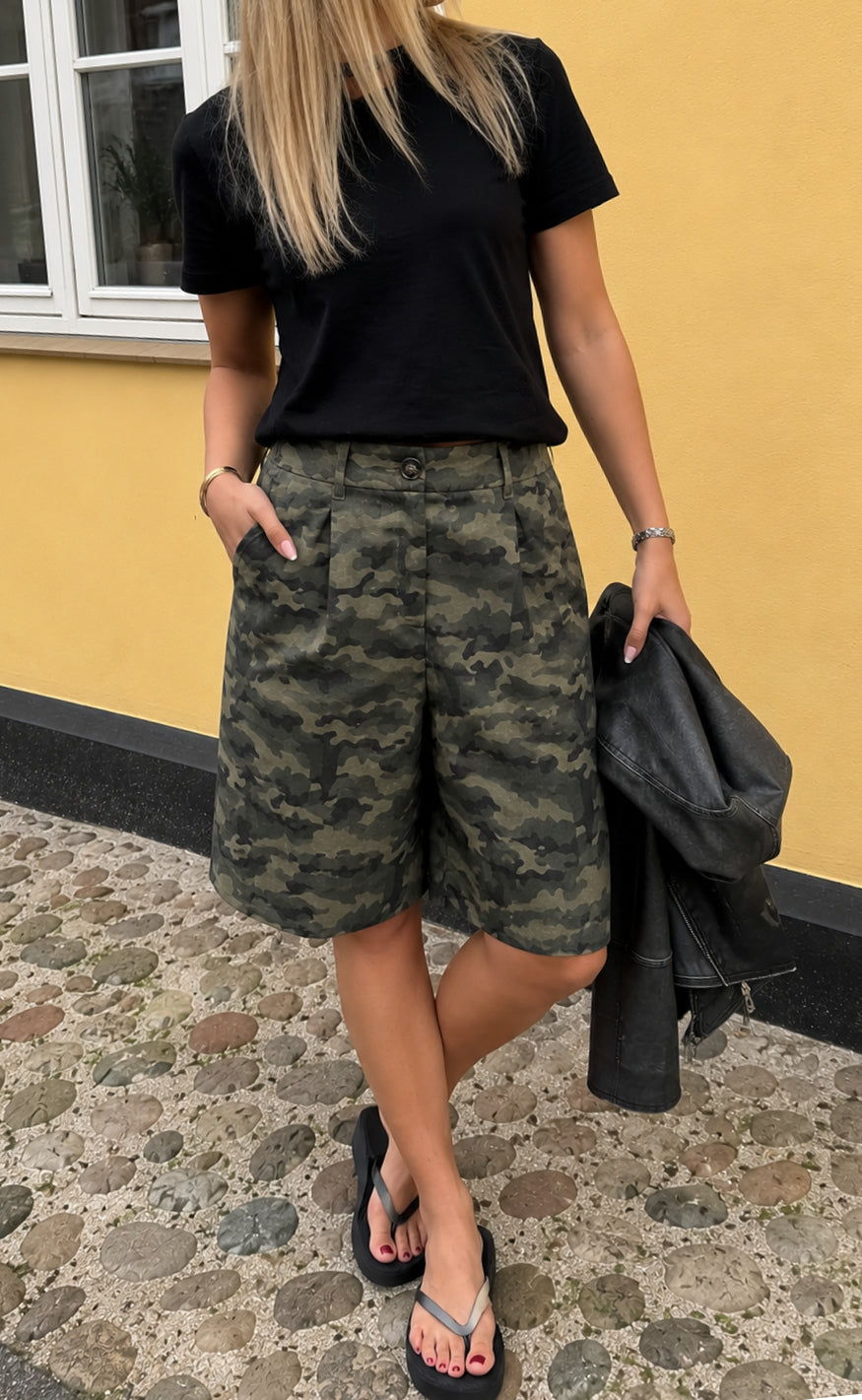 Say INA Copenhagen Shorts - Sanna - Camouflage