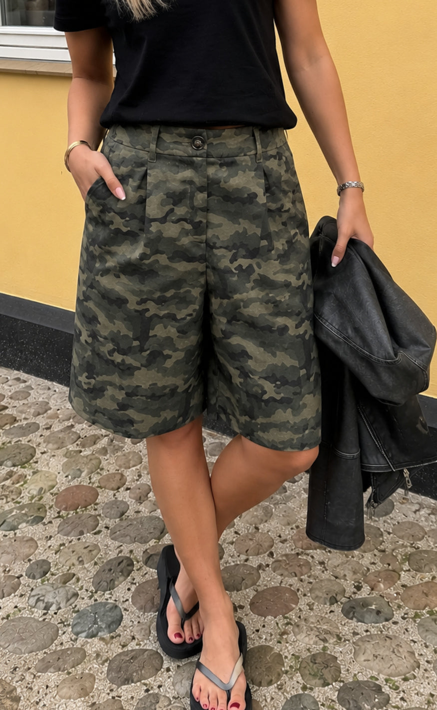 Say INA Copenhagen Shorts - Sanna - Camouflage