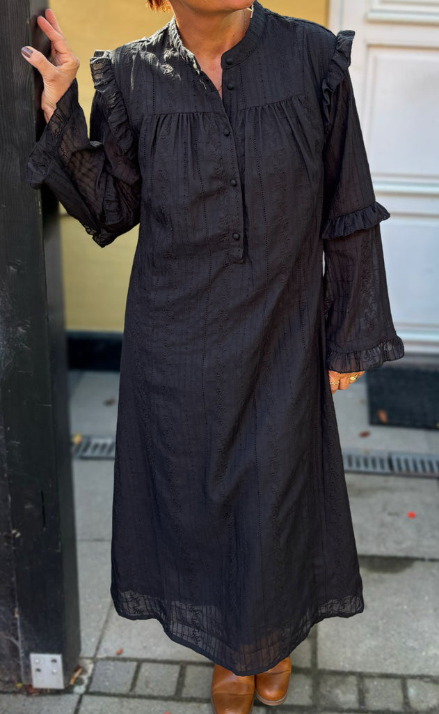 Say INA Copenhagen Kjole - Tania LS - Black