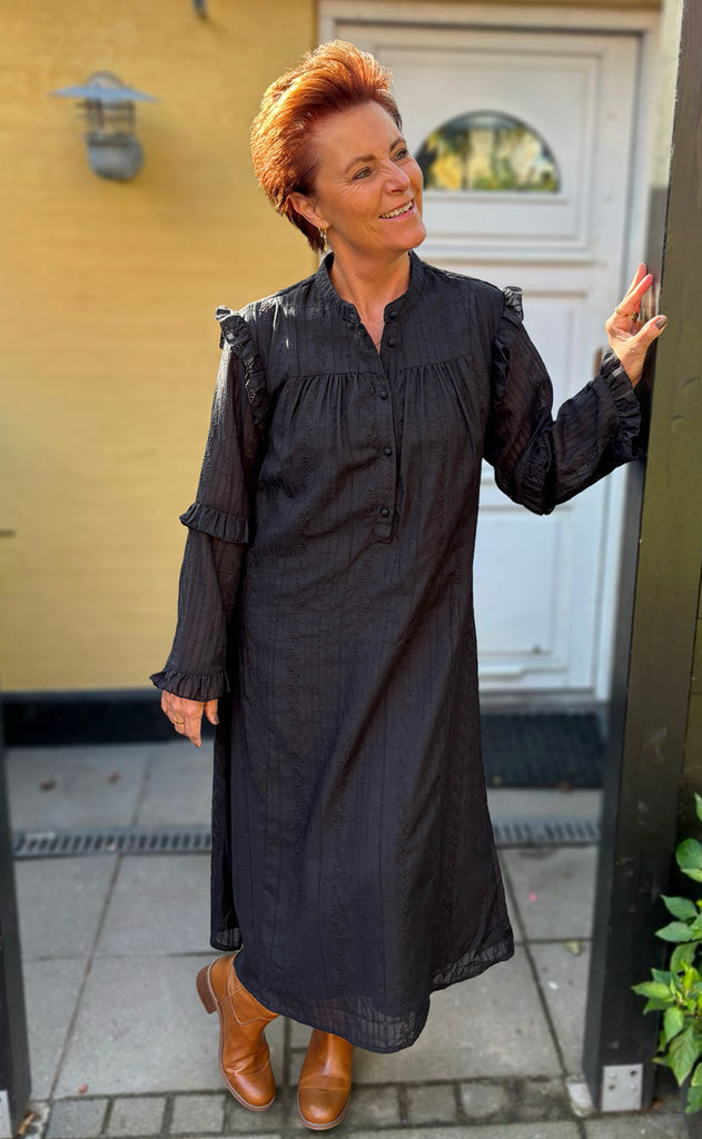 Say INA Copenhagen Kjole - Tania LS - Black