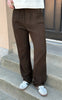 Say INA Copenhagen Bukser - Liva - Dark Brown
