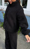 Say INA Copenhagen Fleecejakke - Fia - Black