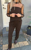 Say INA Copenhagen Jumpsuit / Buksedress - Trisha - Dark Brown