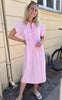 Say INA Copenhagen Kjole - Amelia - Pink Striped