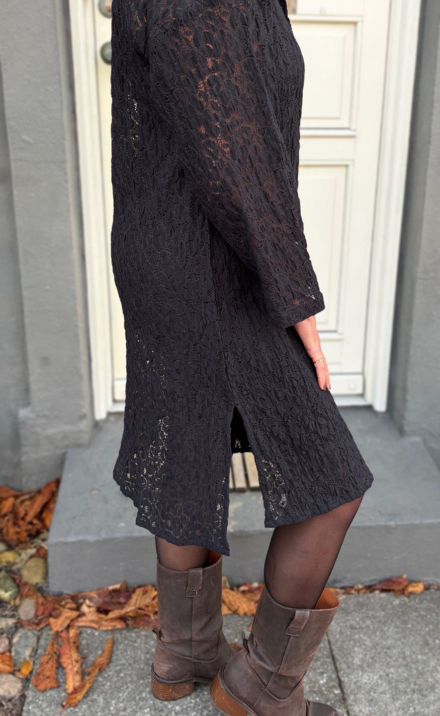 Say INA Copenhagen Kjole - Belle Lace - Black