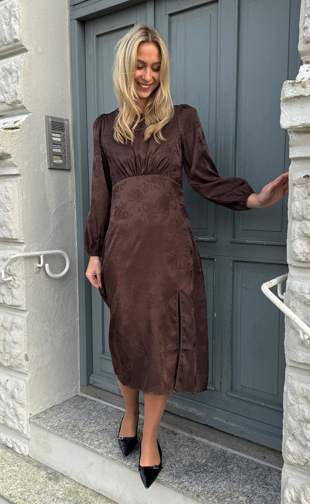 Say INA Copenhagen Kjole - Carolina - Dark Brown