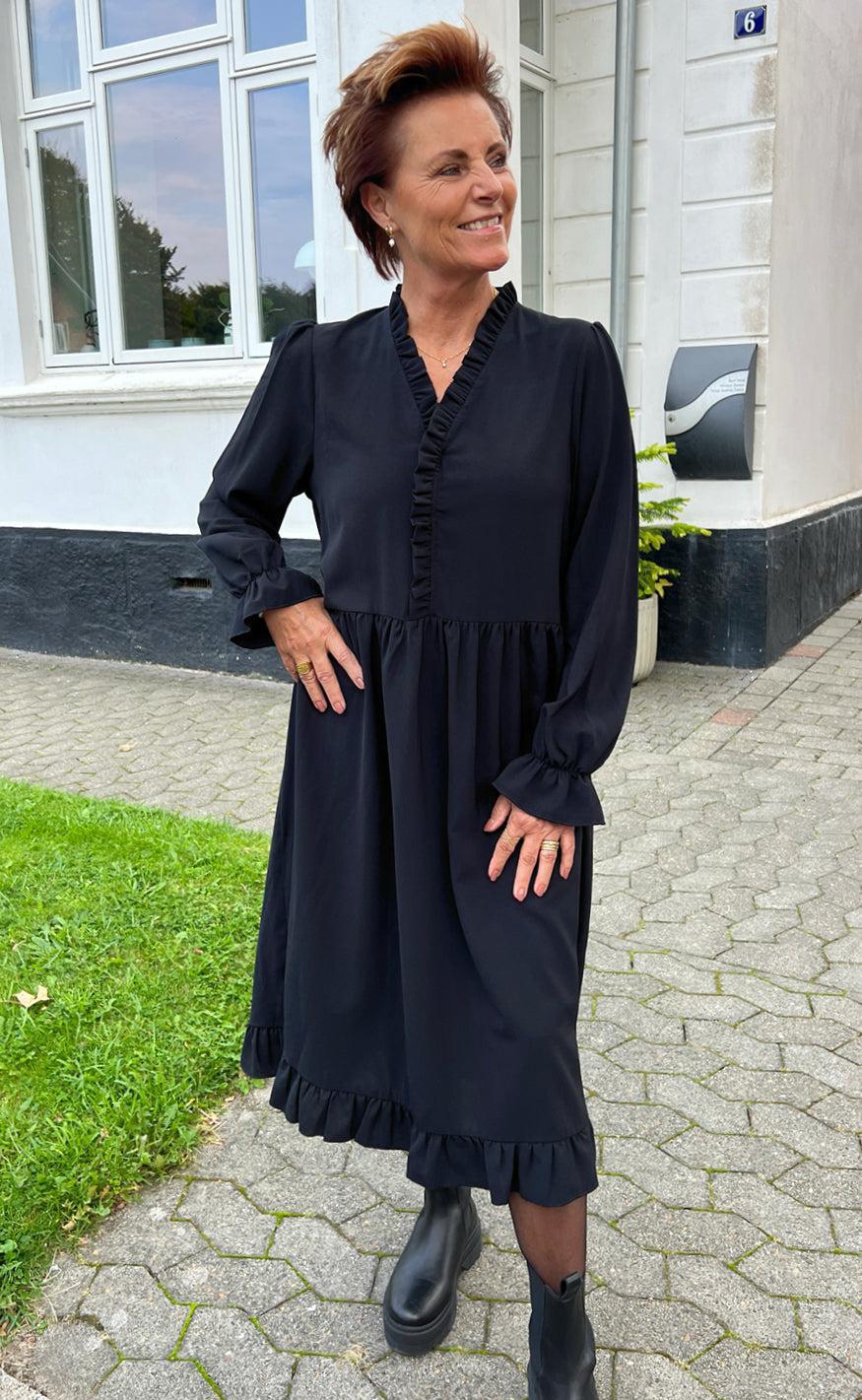 Say INA Copenhagen Kjole - Catja - Black