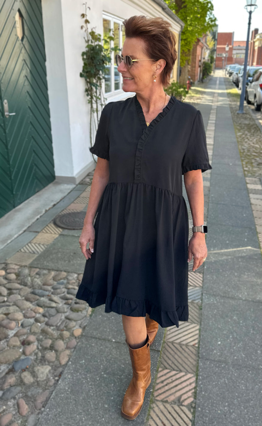 Say INA Copenhagen Kjole - Catja Summer - Black