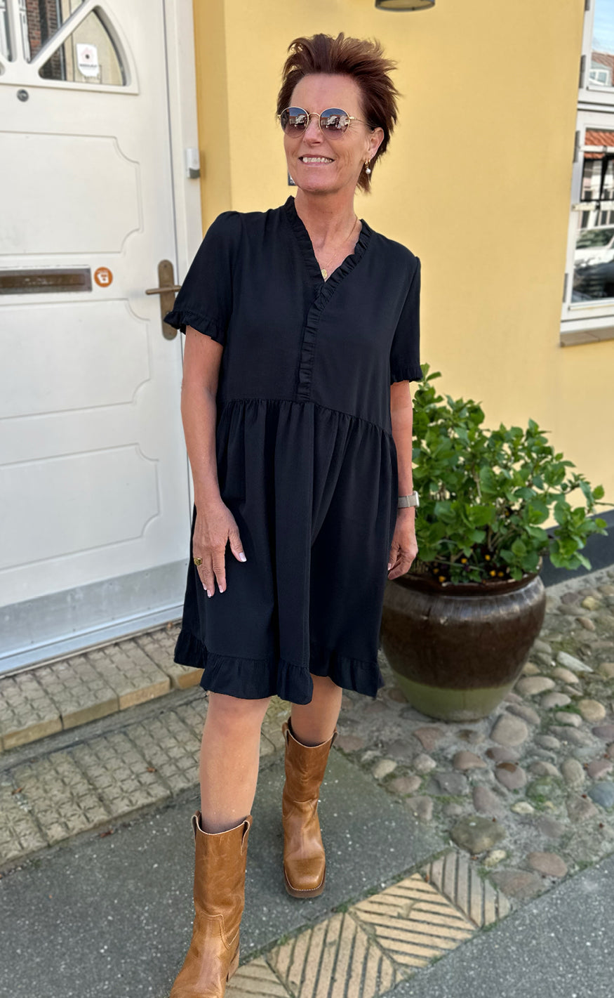 Say INA Copenhagen Kjole - Catja Summer - Black