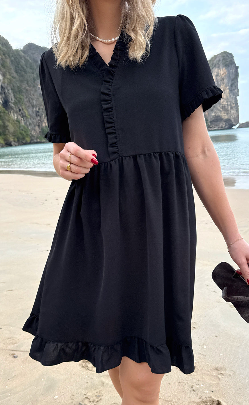 Say INA Copenhagen Kjole - Catja Summer - Black