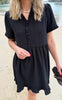 Say INA Copenhagen Kjole - Catja Summer - Black