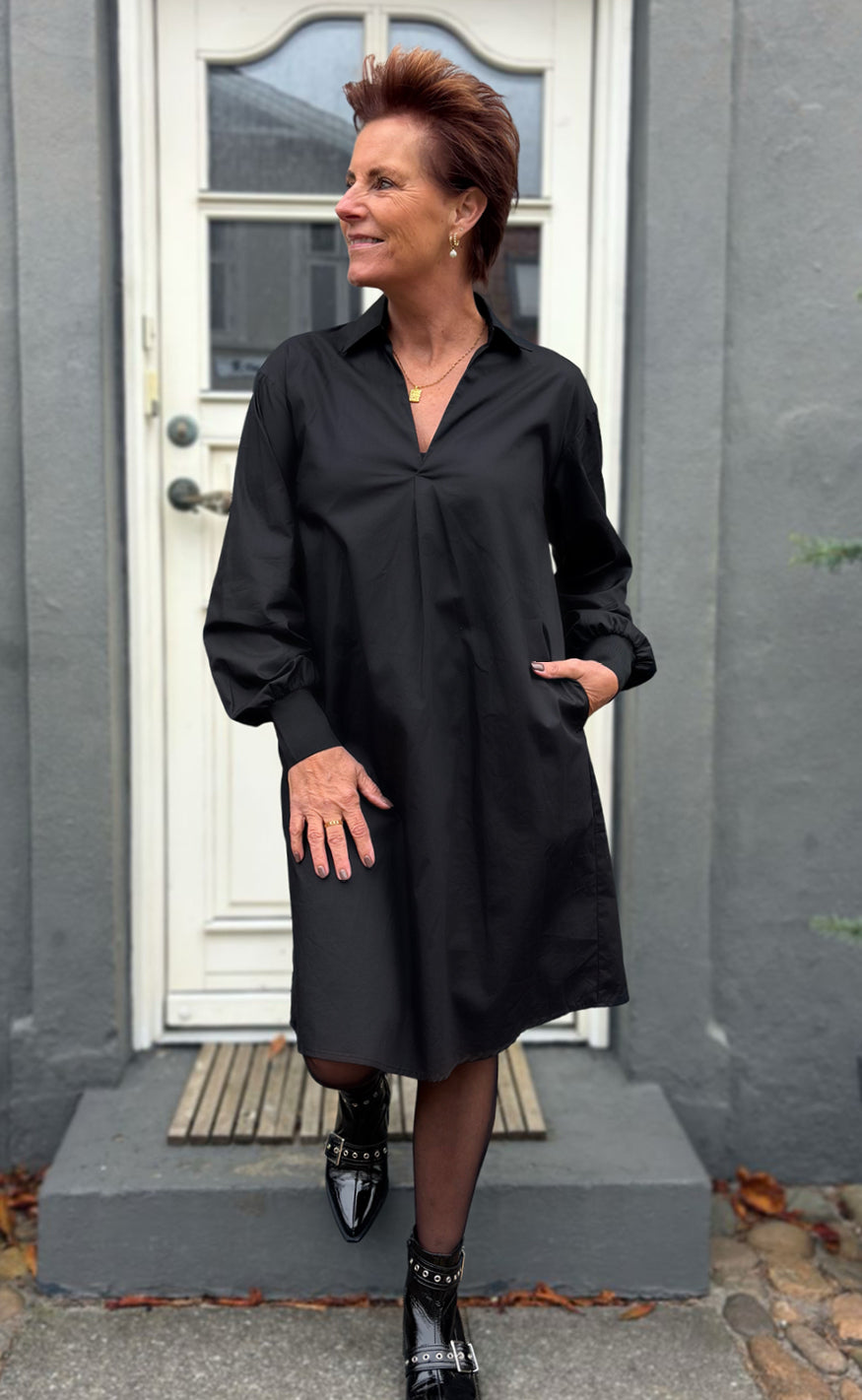 Say INA Copenhagen Kjole - Mari - Black