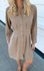 Say INA Copenhagen Kjole - Mille - Beige